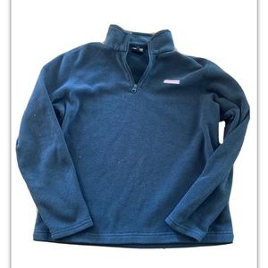 Vineyard Vines Youth XL Blue Pullover Marthas Vineyard 1/2 Zip Adult Jacket